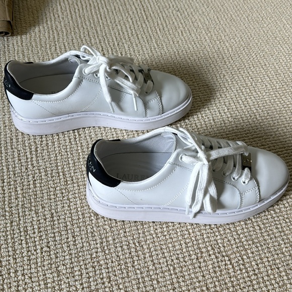 LAUREN RALPH LAUREN Women's Angeline IV Lace-Up Platform Sneakers - Picture 12 of 14